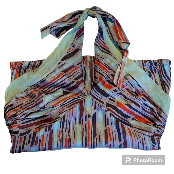 Marciano’ Silk Halter Top - Picture 3 of 7